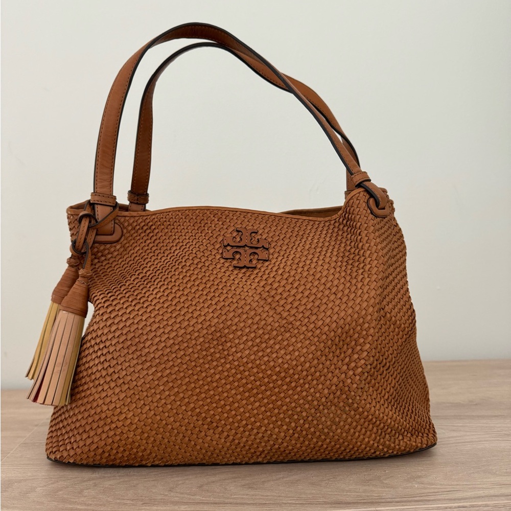 Tory Burch woven bag